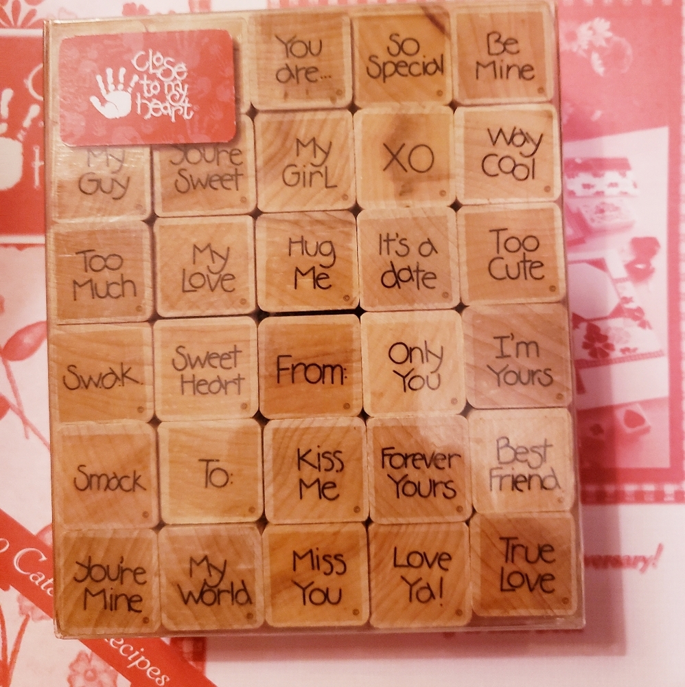 CLOSE TO MY HEART STAMP SET